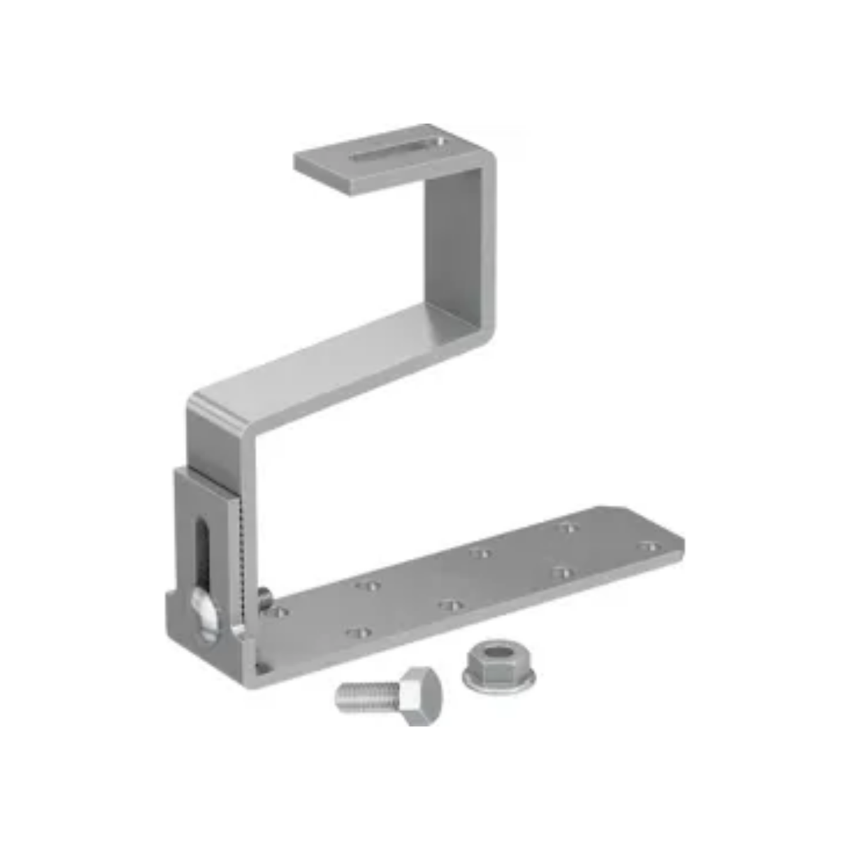 Base-Adjustable Heavy-Duty Stainless Steel Roof Hook