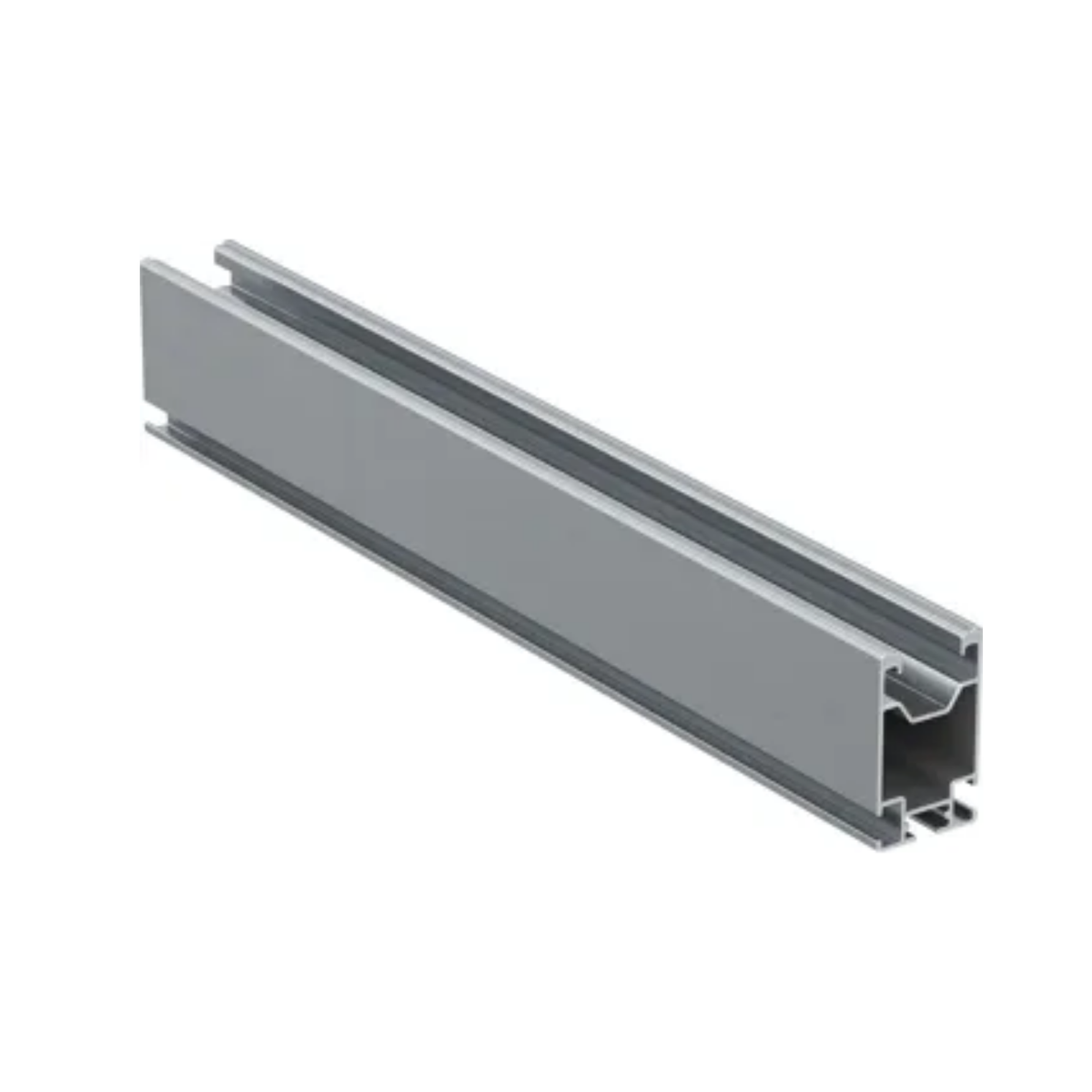 Deep-Section Heavy-Duty Aluminum Solar Mounting Rail