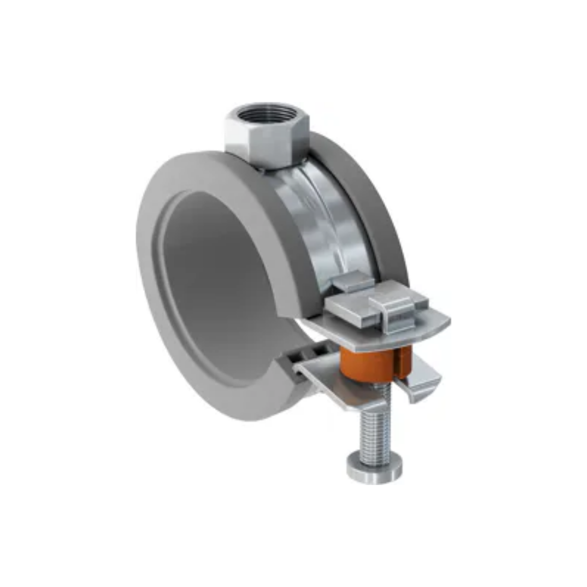 Insulated Refrigeration Pipe Clamp