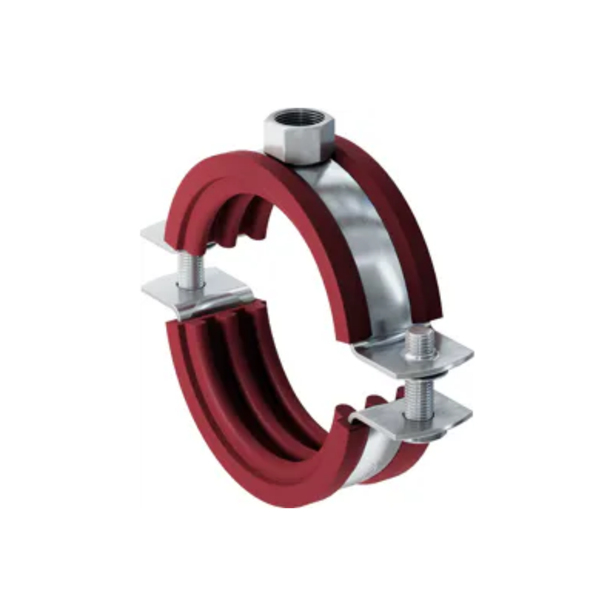 High-Temperature Silicone-Lined Pipe Clamp
