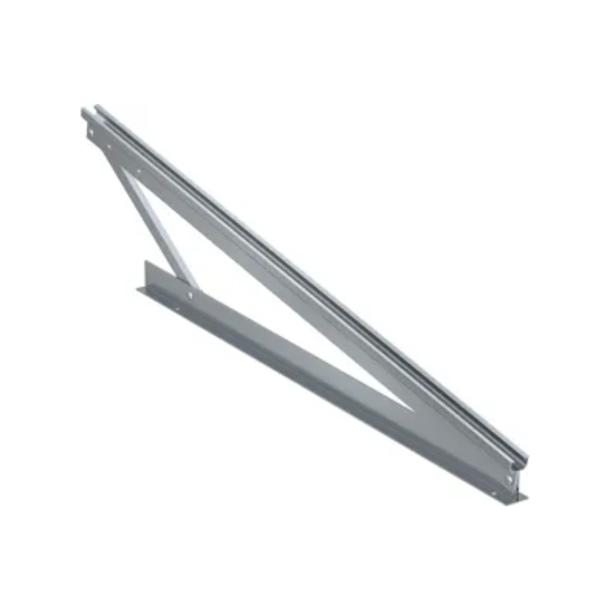 Integrated Profile Tilt Triangle Frame for Solar Modules
