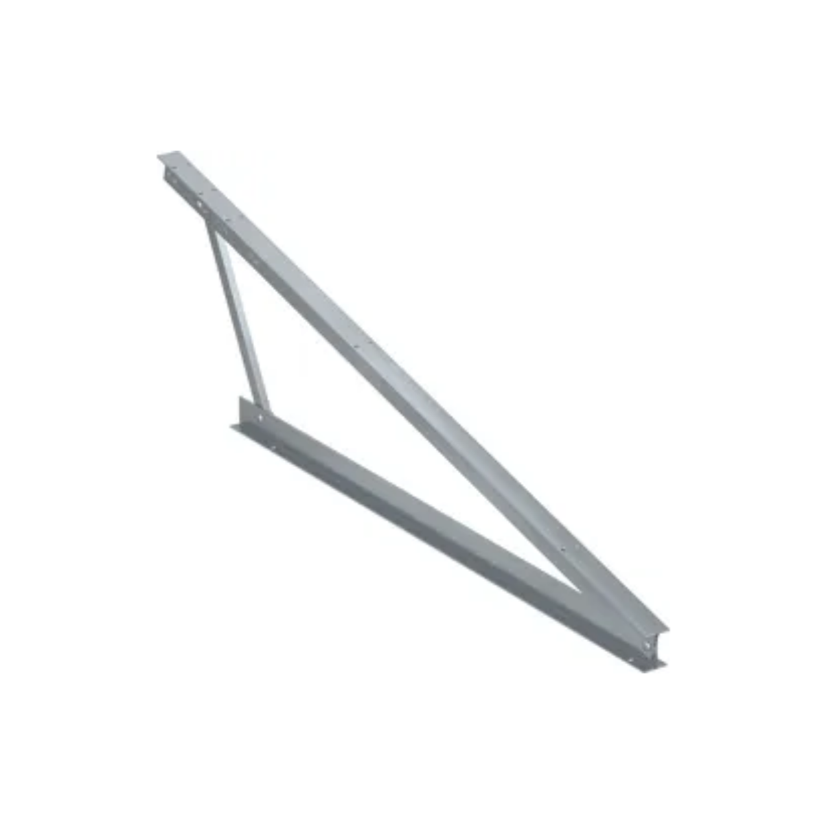 Extended-Span Heavy-Duty Solar Tilt Triangle Frame