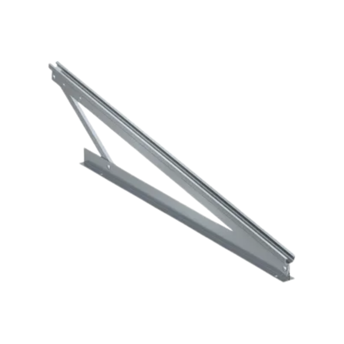 Integrated Profile Tilt Triangle Frame for Solar Modules