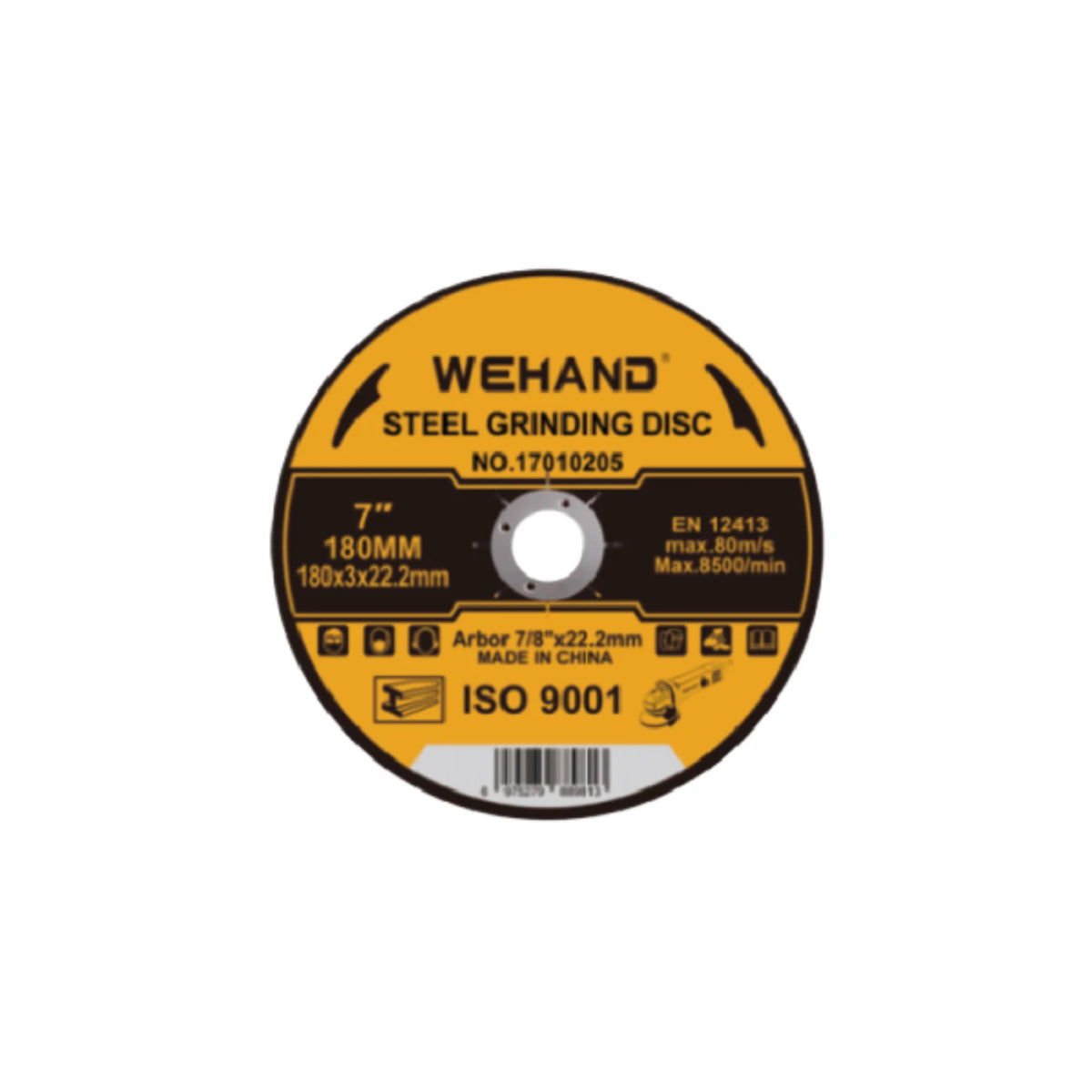 7-Inch Steel Grinding Disc