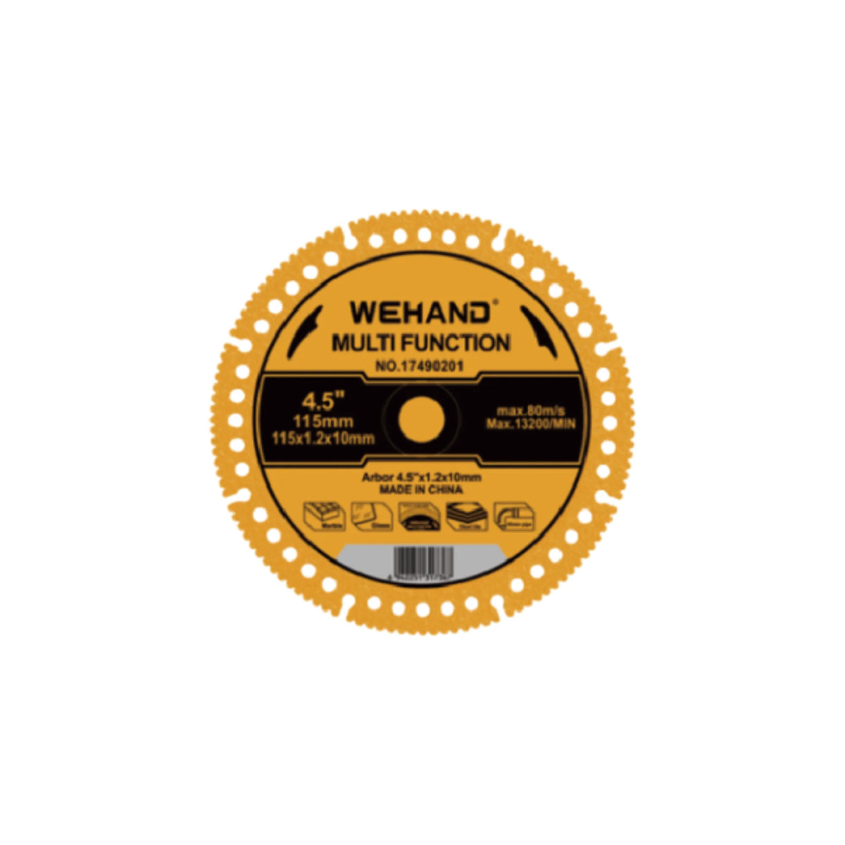 4.5-Inch Multi-Function Diamond Saw Blade