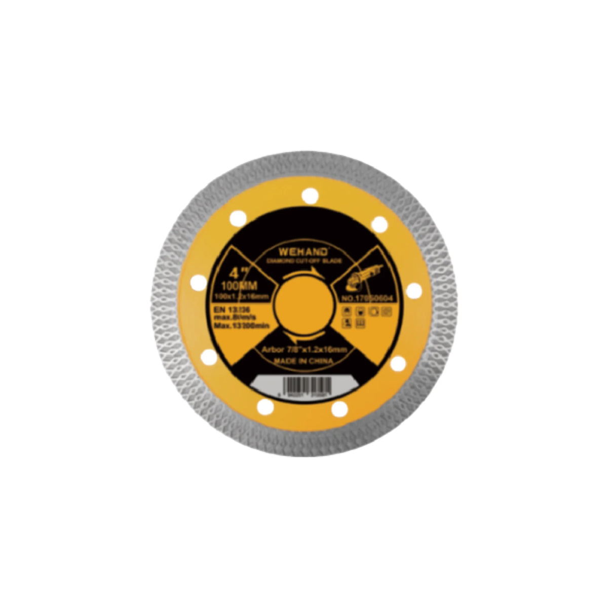 4-Inch Super-Thin Turbo Diamond Saw Blade