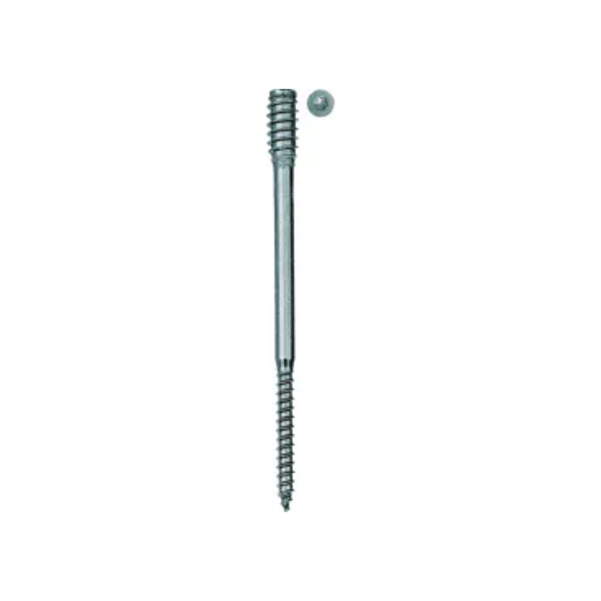 Dual-Thread Structural Insulation / Distance Screw