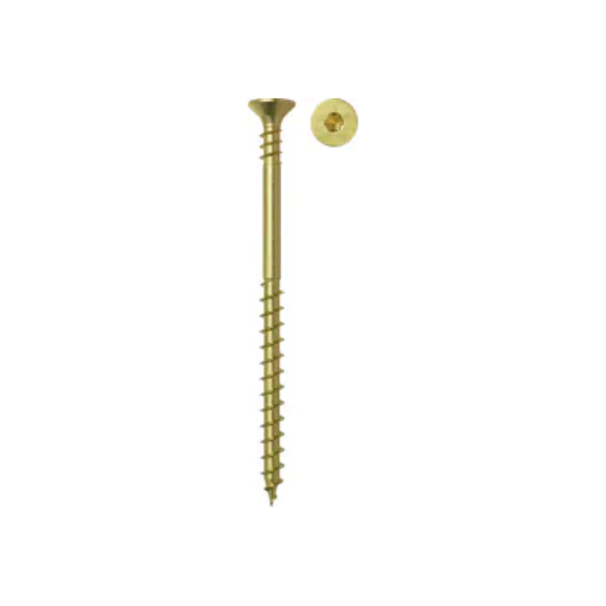 Yellow Passivated Adjustable Frame / Distance Screw