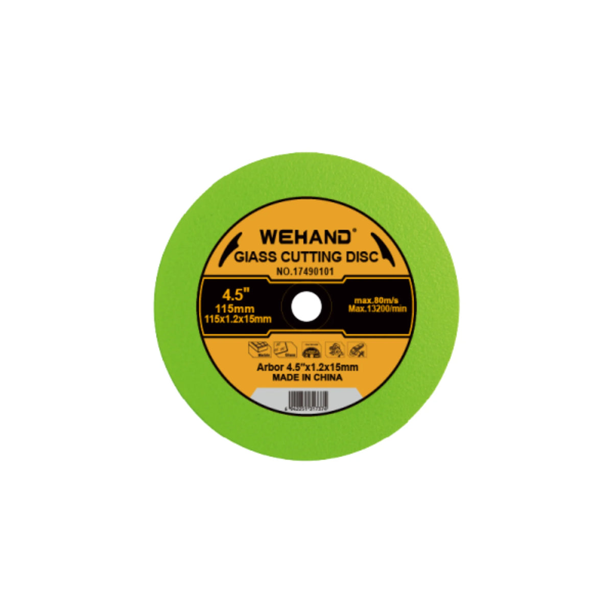4.5-Inch Ultra-Thin Glass Cutting Disc