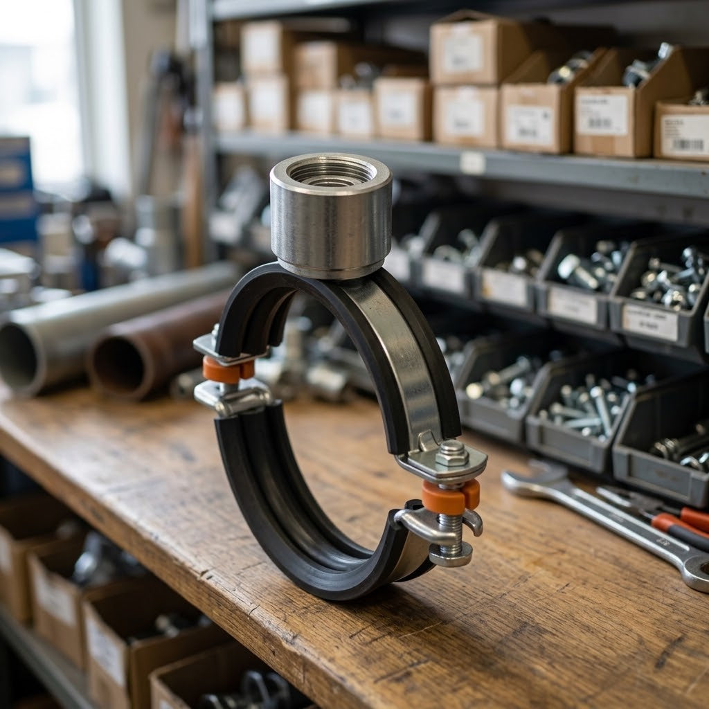 Heavy-Duty Acoustic Pipe Clamp