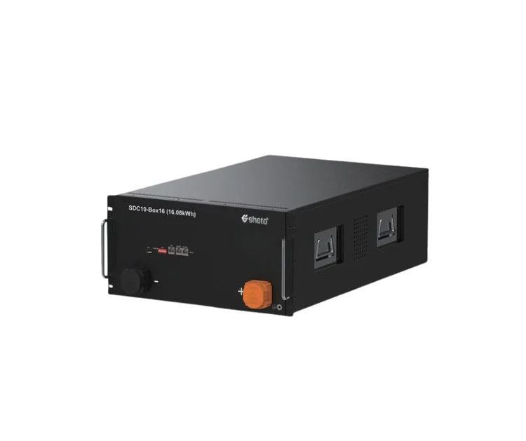 SHOTO SDC10-Box 16kWh LiFePO4 Battery 51V 314Ah (Rackmount)