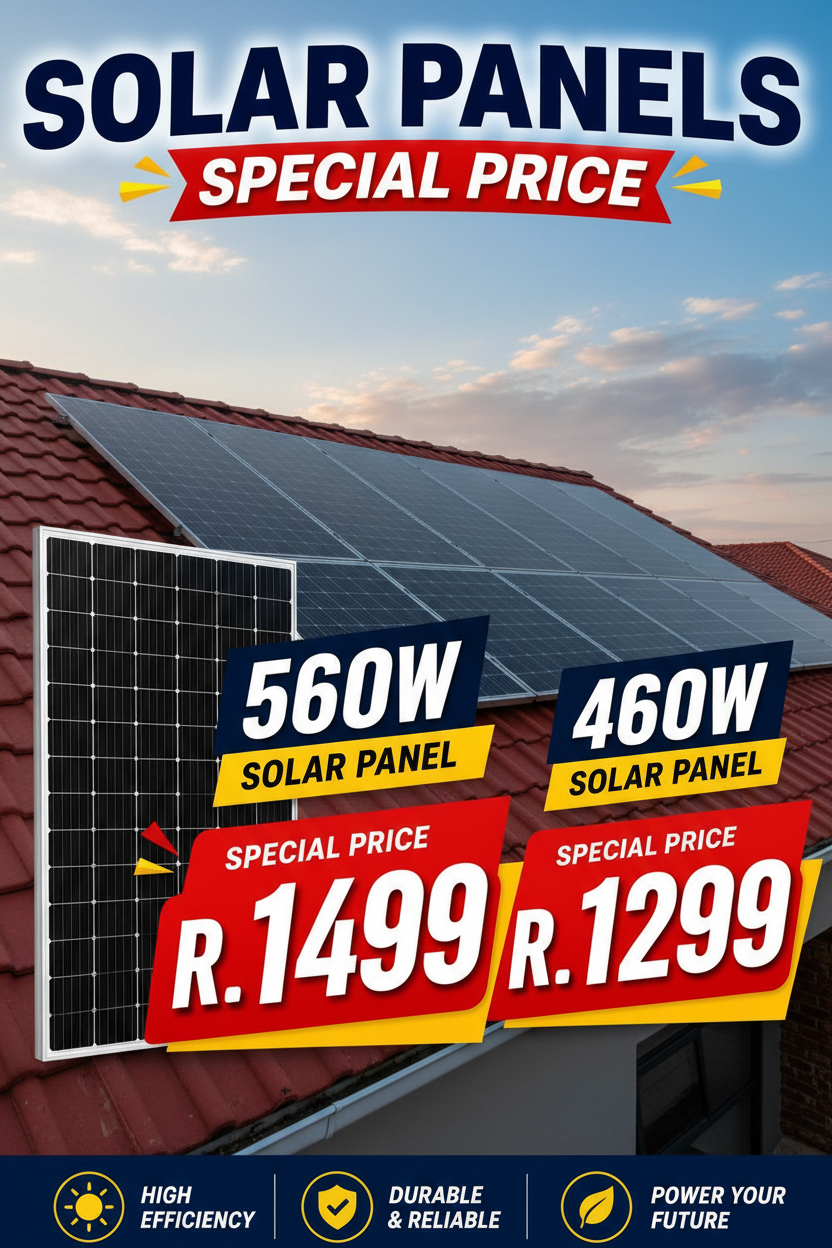 Solar Panels Special Price